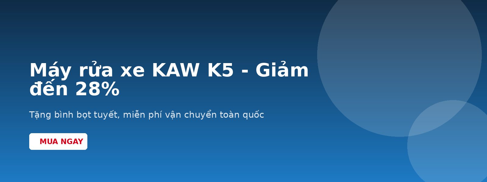 Máy rửa xe AIRA K5 - Giảm đến 28%